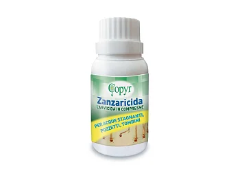 Copyr Larvicida Antizanzare in Compresse Pyriproxyfen Copyr Flacone 40g