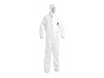 Art.L552 Tuta bianca monouso in TNT S-M-L-XL-XXL-XXXL