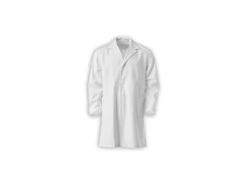 Camice bianco laboratorio uomo donna 100% cotone 200 g S-M-L-XL-XXL-XXXL