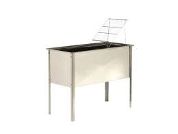 Casagrande Art.27G Banco disopercolatore inox 18/10 cm 130x48x50h con leggio