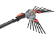 Pettine elettrico professionale Lisam Oliwatt 3 con asta telescopica per raccolta olive Pettine elettrico professionale Lisam Oliwatt 3 con asta telescopica per raccolta olive