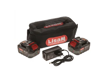 Lisam Kit Batteries Lithium 21V Lisam avec Chargeur
