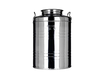 Fût Inox Soudé Minox 15 L Conteneur à Huile