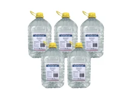 D'Auria 5 pièces Alcool éthylique dénaturé D'Auria 90° 5 L incolore