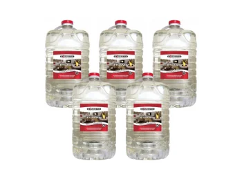 5 Pezzi Bioetanolo Qlima Domestix 10 Lt per Stufe e Biocamini
