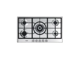DeLonghi Piano cottura gas NSL 590 X DeLonghi 90 cm 5 bruciatori Dual Inox