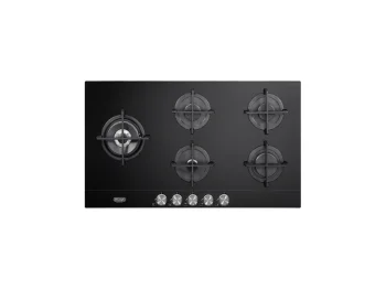 DeLonghi Plaque gaz DeLonghi NSL 590D NCM 90 cm 5 brûleurs double couronne