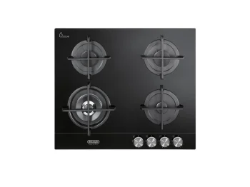 Plaque gaz DeLonghi NSL 460 NCM 60 cm 4 brûleurs double couronne