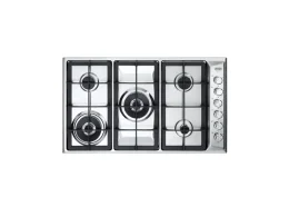 DeLonghi Plaque gaz DeLonghi PLI 59D GHD 90 cm 5 brûleurs Dual double couronne