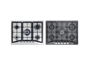 DeLonghi Piano cottura gas PF 57 GH DeLonghi 70 cm 5 bruciatori doppia corona