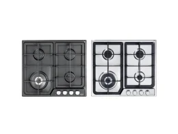 DeLonghi Plaque gaz DeLonghi PF 46 GH 60 cm 4 brûleurs double couronne