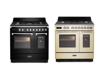 Cucina a gas DeLonghi BS 965T MNN 90 cm 5 fuochi 2 forni