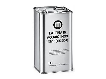 Bidon Inox 18/10 Minox 5 L pour Huile Alimentaire