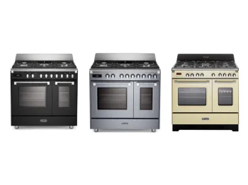 DeLonghi Cucina a gas DeLonghi BS 965T 90 cm 5 fuochi 2 forni elettrici
