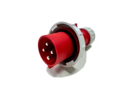 Agrifer Spina CEE 5 Poli 380V 32A IP44 Connessione Avvitabile Plastica