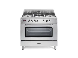 DeLonghi Cucina a gas DeLonghi BS 965 MXX 90 cm inox 5 fuochi forno elettrico