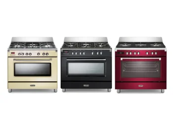 Cucina a gas DeLonghi BS 965 MX 90 cm 5 fuochi forno elettrico