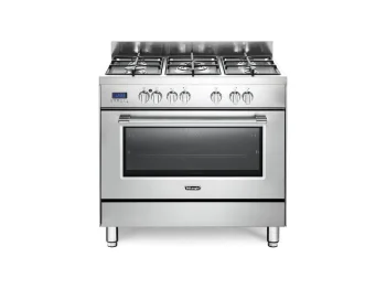 DeLonghi Cuisinière à gaz DeLonghi PRO 96 MX ED inox 90 cm avec four électrique