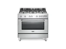 DeLonghi Cucina a gas DeLonghi PRO 96 GVX ED2 inox 90 cm forno gas ventilato