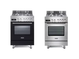 DeLonghi Cucina a gas DeLonghi PRO 66 PZ 60 cm forno elettrico multifunzione 74 L