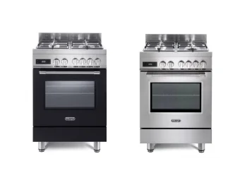 DeLonghi Cucina a gas DeLonghi PRO 66 PZ 60 cm forno elettrico multifunzione 74 L